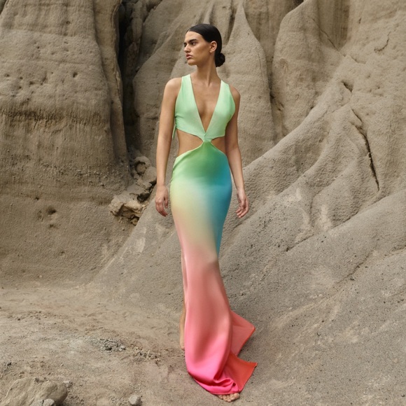 Baobab Collection Dresses & Skirts - Baobab Raffia Dress Gradient